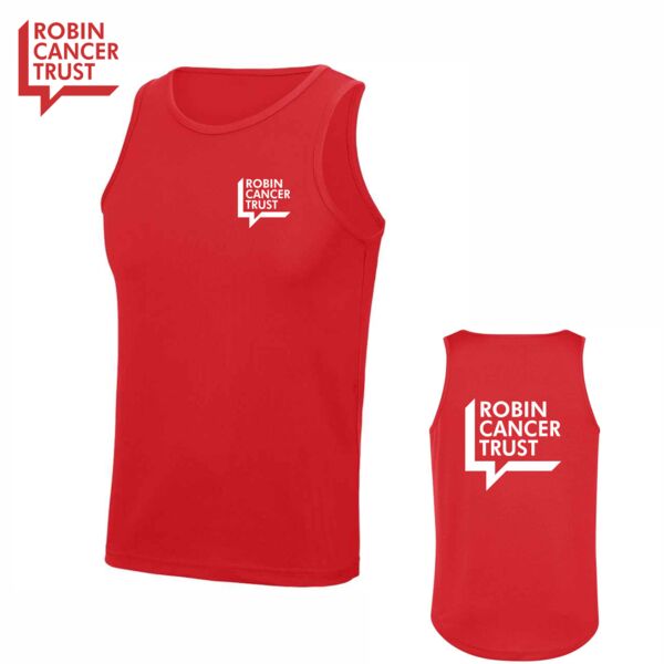 RCT Logo Running Vest - Red Thumbnail