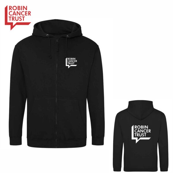 RCT Logo Zip Hoodie - Black Thumbnail