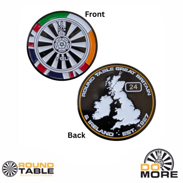 RTGBI Map Coin limited edition Numbered 001-200 Thumbnail