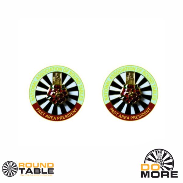 Round Table Past Area President Cufflinks Thumbnail