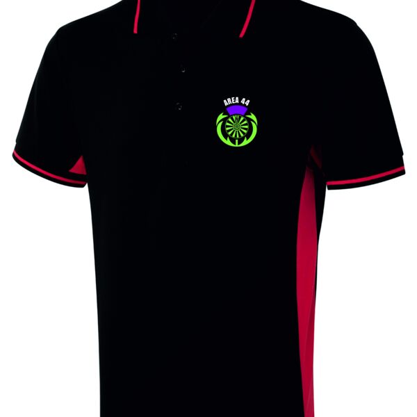 RTBI Area 44 Two Tone Polo Shirt  Thumbnail