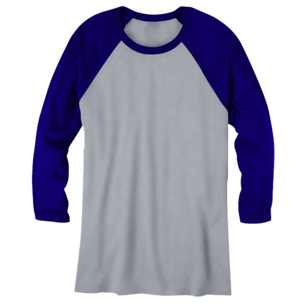 Unisex triblend ¾ sleeve baseball t-shirt Thumbnail