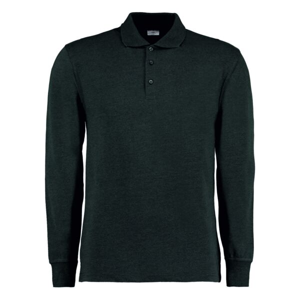 Piqué polo long-sleeved (classic fit) Thumbnail