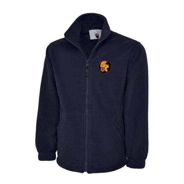 Chester Round Table Classic Full Zip Micro Fleece Jacket - Navy Thumbnail