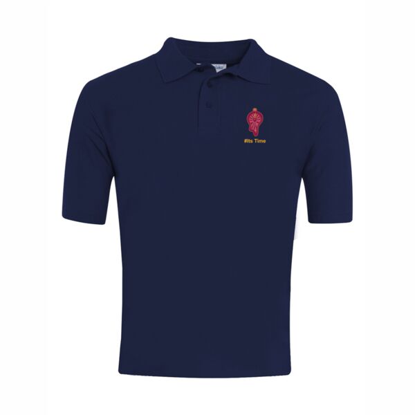 #Its Time Polo Shirt  Thumbnail